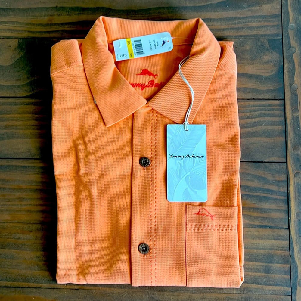 Tommy Bahama Royal Bermuda Island Zone Camp Shirt-NWT